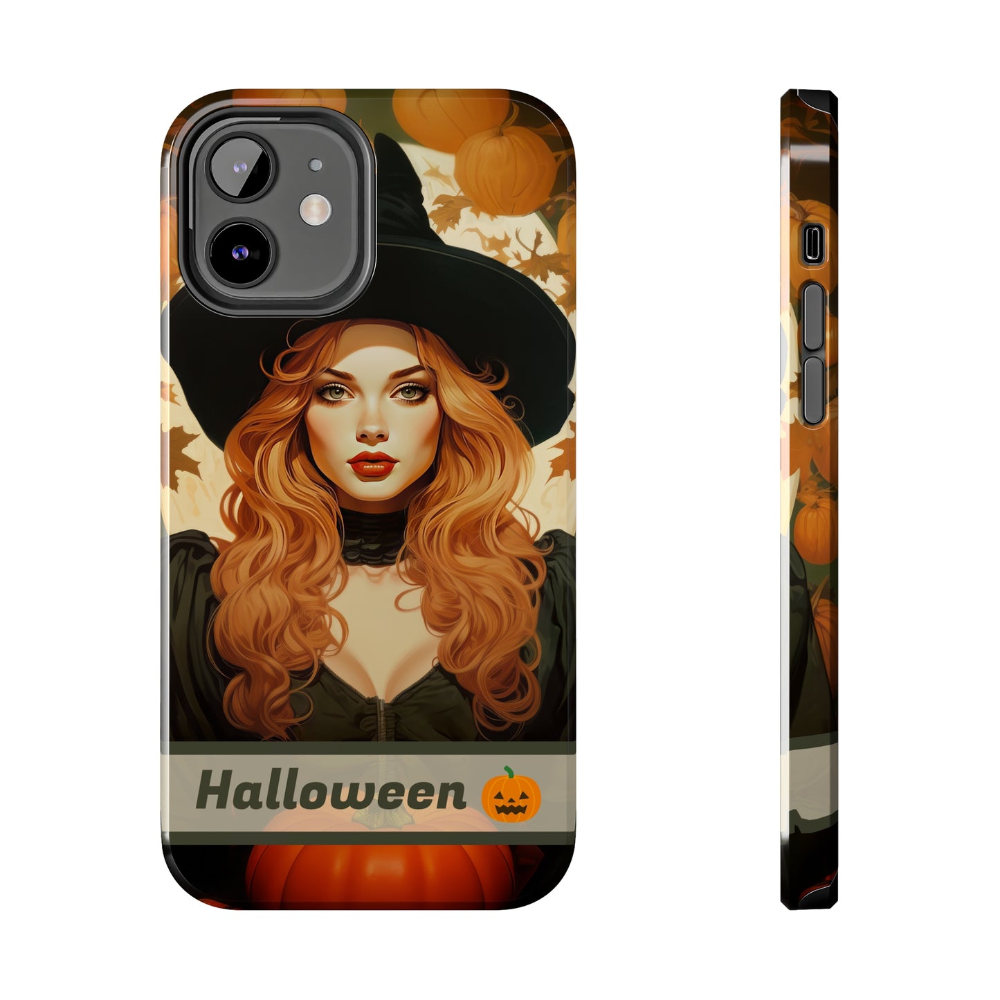 Personalized iPhone Case Autumn Vibes - Halloween