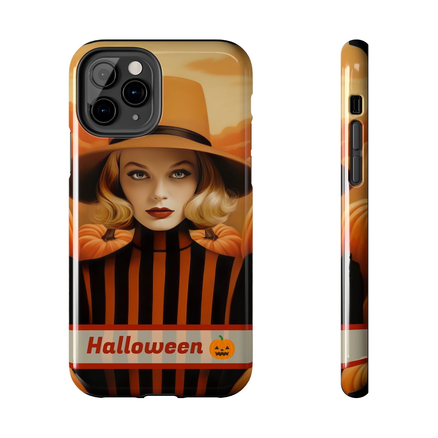 Personalized iPhone Case Autumn Vibes - Halloween