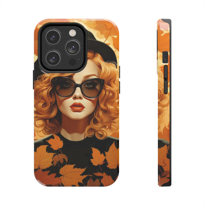 Dual-Layer Protection iPhone Case - Autumn Vibes