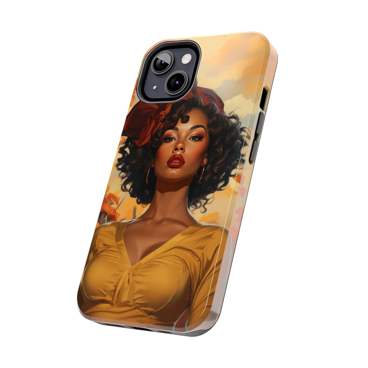 Dual-Layer Protection iPhone Case - Autumn Vibes